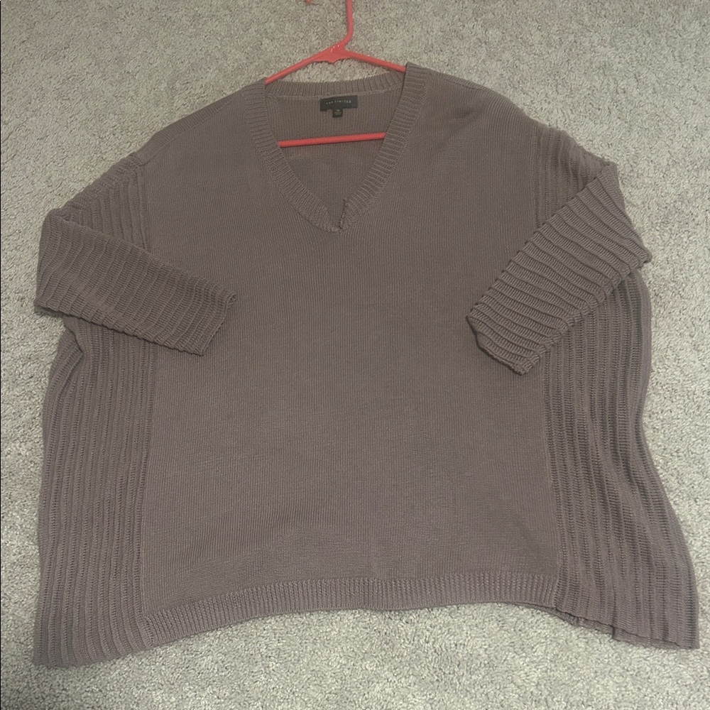 The Limited V-Neck Sweater - Brown